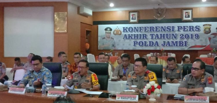 Angka Tindak Pidana Jambi 2019 Turun