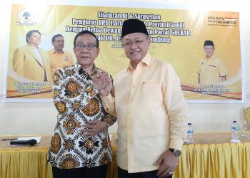 Akbar Tanjung Pastikan, Golkar Dukung Cek Endra ke Pilgub Jambi