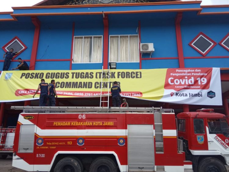 Pemkot Jambi Dirikan Posko Pencegahan dan Pengendalian Corona