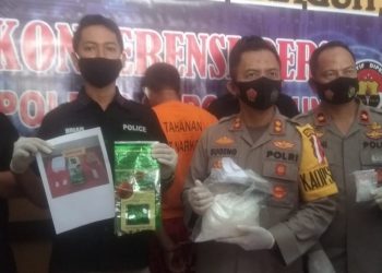 Polres Sarolangun Amankan 1 Kg Sabu, Senilai 1,2 Miliar