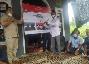 Simulasi, Masyarakat Muaro Bulian Tak Sabar Mau Coblos Fachrori-Syafril