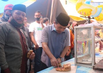 Blusukan ke Pasar Selat, Haris Teringat Masa Lalunya Menjual Martabak