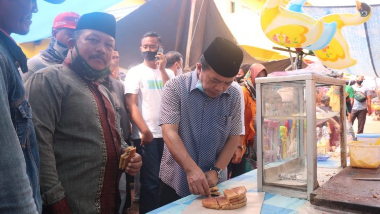 Blusukan ke Pasar Selat, Haris Teringat Masa Lalunya Menjual Martabak