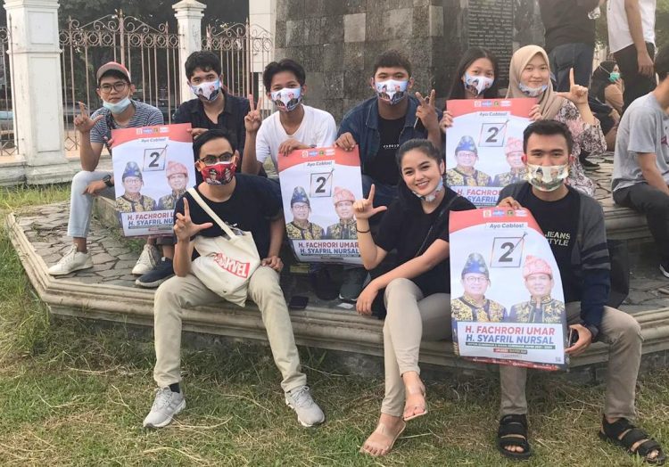 Milenial FU-SN Ramaikan Acara Milenial Jambi Dukung Pilkada Damai