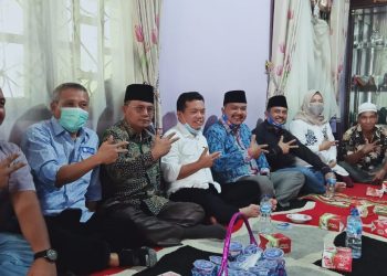 Di Mandiangin, Tim Haris-Sani dan Koalisi Partai Tak Gentar Berjuang dan Makin Solid