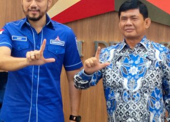 AHY Intruksikan Kader Demokrat All Out Menangkan Fachrori-Syafril
