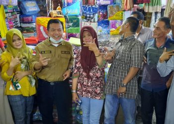 Blusukan Ala Al Haris Susuri Pasar Gang Siku