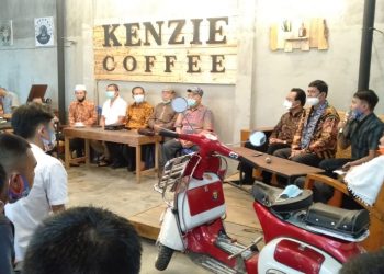 Syafril Nursal Bersama Milenial Kabupaten Kerinci dan Kota Sungapenuh, Sabtu (31/10).