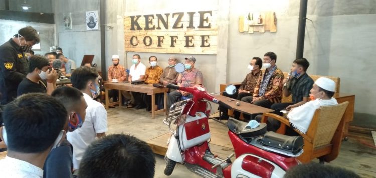 Syafril Nursal Bersama Milenial Kabupaten Kerinci dan Kota Sungapenuh, Sabtu (31/10).