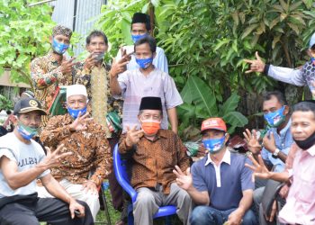 Warga Desa Penerokan Doakan Haris-Sani Menang di Pilgub Jambi