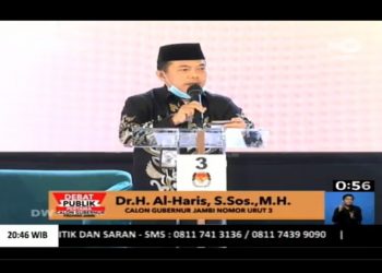 Debat Kandidat, Hanya Al Haris Peduli Milenial yang Butuh Pekerjaan