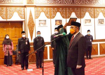 Ardy Daud Lantik Sudirman Sebagai Sekda Provinsi Jambi