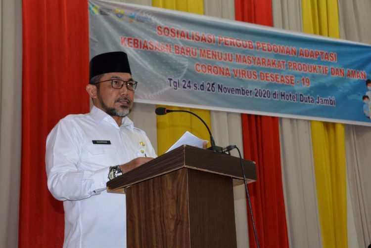 Pemprov Jambi Buat Pergub Pedoman Adaptasi Kebiasaan Baru Hadapi Covid-19