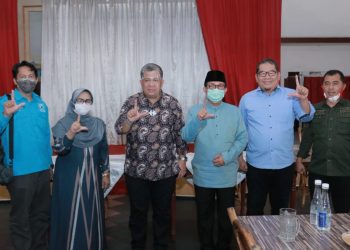 Fahri Hamzah Turun Gunung Menangkan Fachrori-Syafril, Minggu (1/11). FOTO: IST