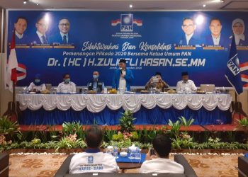 Silaturahmi dan konsolidasi pemenangan Pilkada 2020, Senin (23/11). FOTO: IST