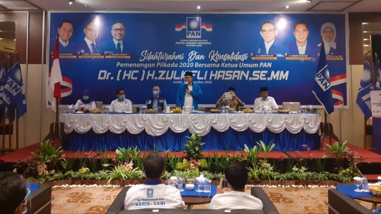 Silaturahmi dan konsolidasi pemenangan Pilkada 2020, Senin (23/11). FOTO: IST