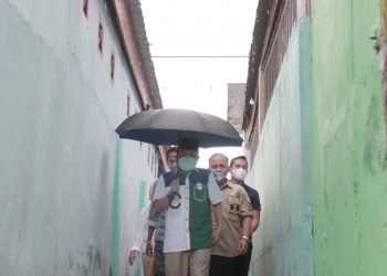 Di Tengah Hujan, Fachrori Tetap Lanjutkan Safari Politik