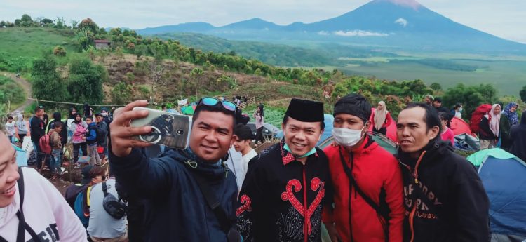 Kunjungi Perkemahan Tirai Embun Kayu Aro, Al Haris Kagumi Alam Kerinci