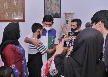 Bertemu Putra Angkat, Syafril Nursal Doakan Bisa Jadi Jenderal