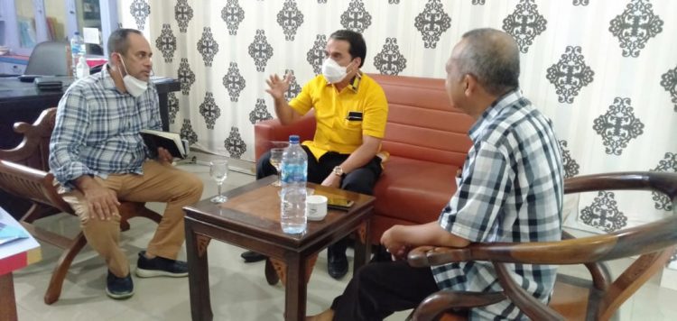 Ketua Tim Pemenangan FU-SN Riduan Ibrahim Kunjungi Jambi TV