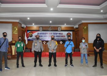 Kapolda Baru Jambi Silaturahmi dengan Wartawan