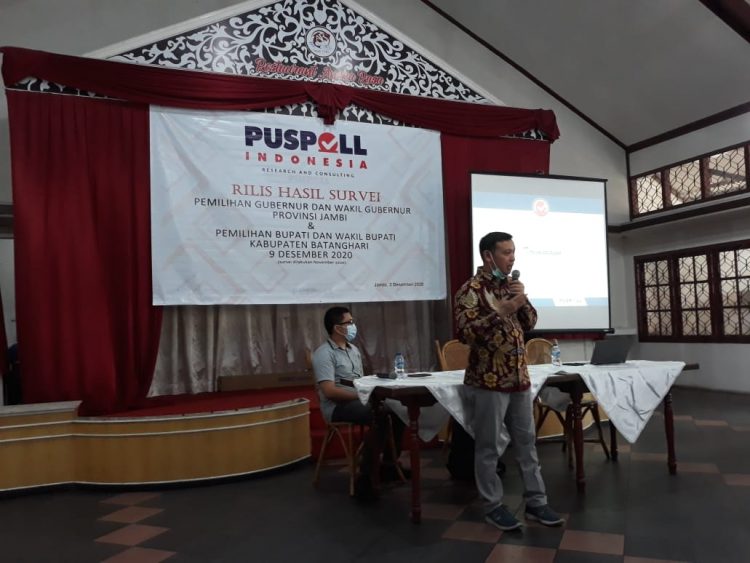 Puspoll Indonesia: Elektabilitas CE-Ratu Munawaroh Tertinggi