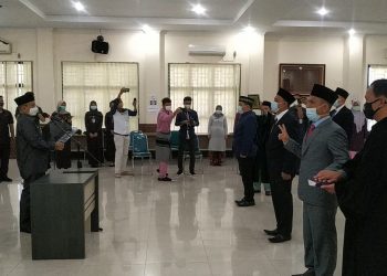 Maulana Lantik Pejabat Pengelola Barang dan Jasa