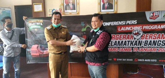 Gandeng BBS, ACT Jambi Bantu Korban Bencana Alam Majene