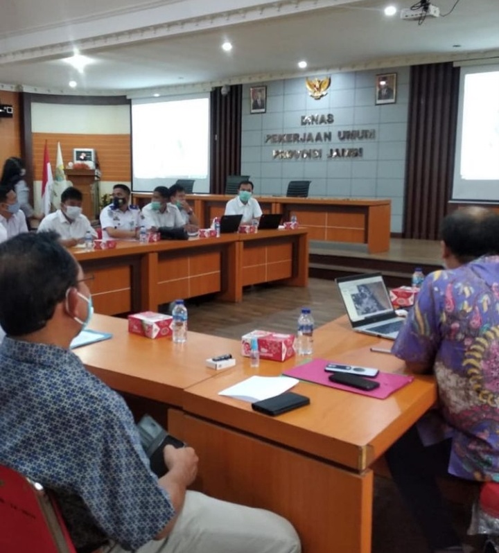 Dinas PUPR Provinsi Jambi Bahas Pembangunan Duplikasi Jembatan Aurduri 1