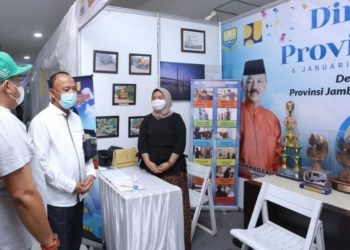 HUT Provinsi Jambi ke-64, Kadis PUPR M Fauzi Tinjau Stand Pameran