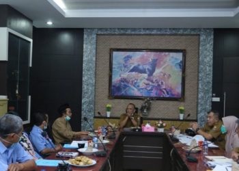 Kadis PUPR Provinsi Jambi Terima Kunker Sekda Muaro Jambi dan Pihak PDAM 