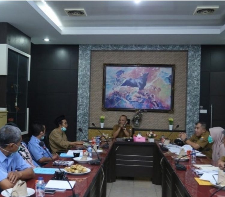 Kadis PUPR Provinsi Jambi Terima Kunker Sekda Muaro Jambi dan Pihak PDAM