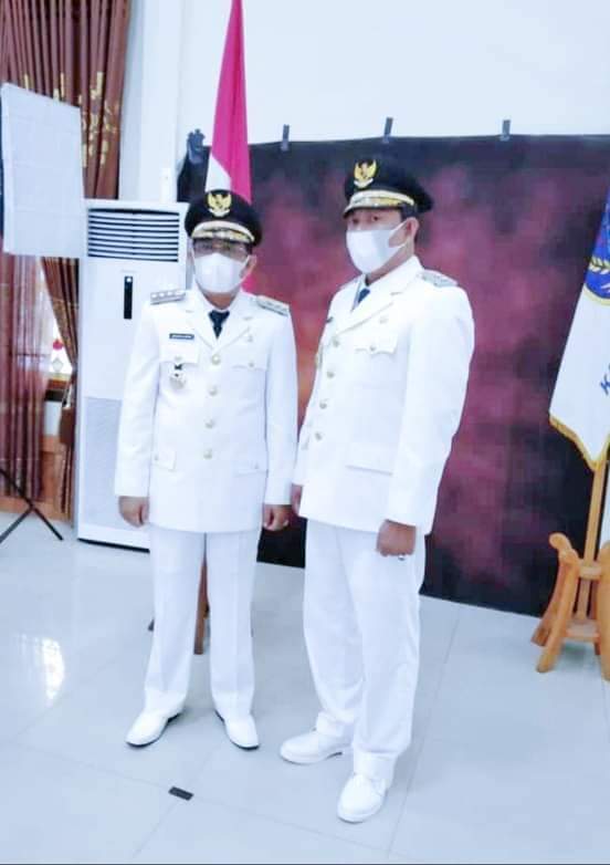 Pelantikan Bupati – Wakil Bupati Tanjabbar Ketat Prokes di Rumdis Gubernur Jambi