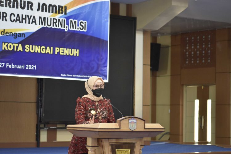 Pesan Pj Gubernur Jambi Kepada Ketua PKK & Dekranasda yang Baru Dilantik