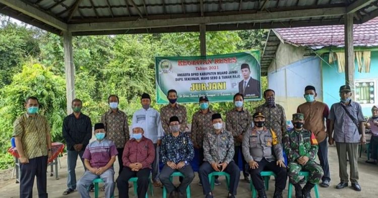 Anggota DPRD Muarojambi Jurjani Tampung Aspirasi Masyarakat Taman Tajo