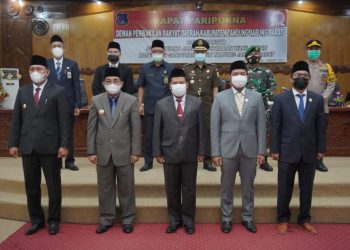 DPRD Tanjabbar Gelar Paripurna Sertijab Bupati