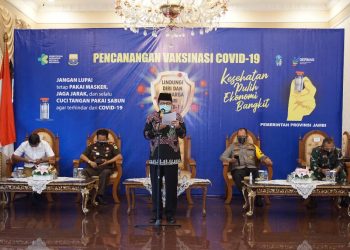 Fachrori: Provinsi Jambi Dukung dan Siap Sukseskan Vaksinasi Covid-19