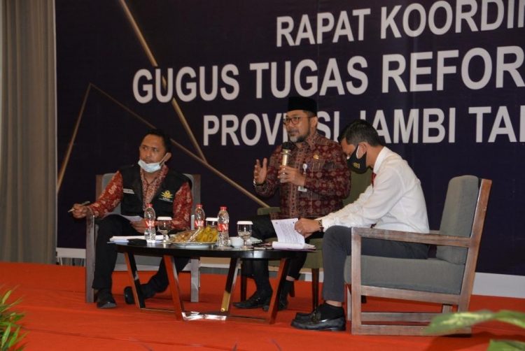 Sekdaprov Jambi Tegaskan Komitmen Pemerintah Selesaikan Konflik Pertanahan