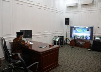 Sekda Ikuti Rakor Pembahasan Penyelenggaraan Perizinan Perusahaan Sistem OSS