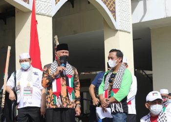 Aksi Solidaritas Masyarakat Sumbar; Palestina Permasalahan Kita