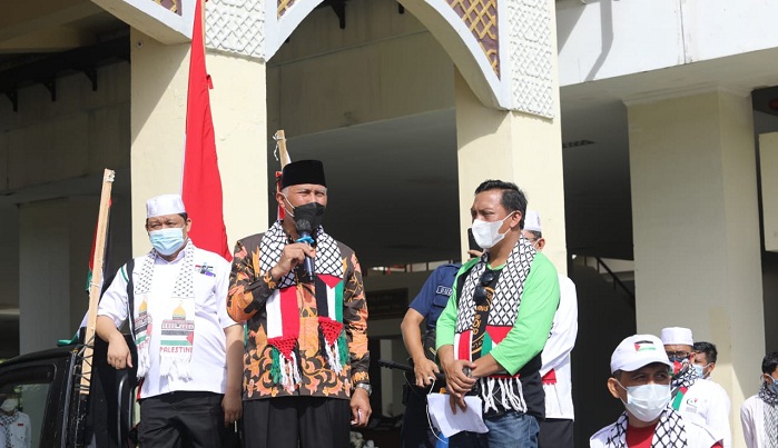 Aksi Solidaritas Masyarakat Sumbar; Palestina Permasalahan Kita
