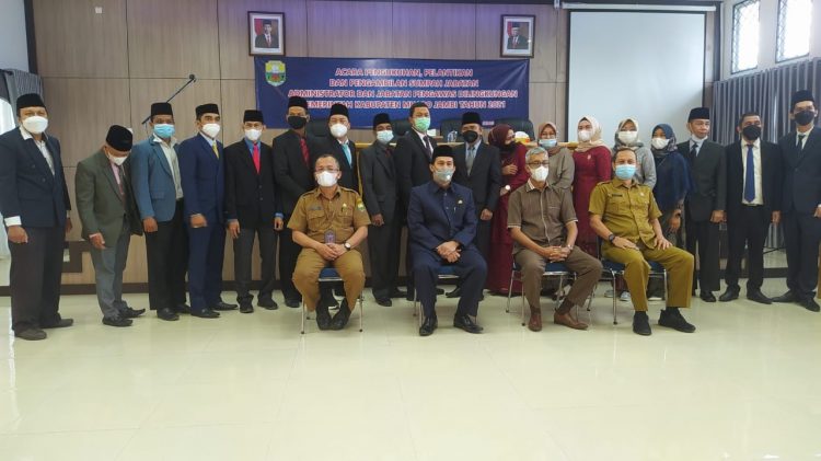 PJ Sekda Muaro Jambi Lantik Pejabat Eselon III dan IV BPKAD Muaro Jambi