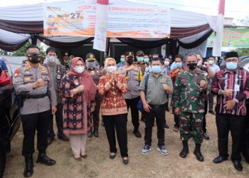 Bupati Muaro Jambi dan PJ Gubernur Jambi Tinjau Pelaksanaan PSU