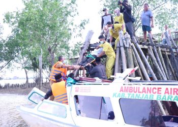 Jangkau Pelayanan Kesehatan Perairan Tanjabbar, Ambulance Air Segera Dioperasikan