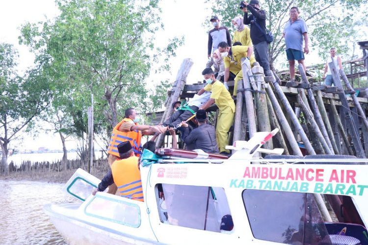 Jangkau Pelayanan Kesehatan Perairan Tanjabbar, Ambulance Air Segera Dioperasikan