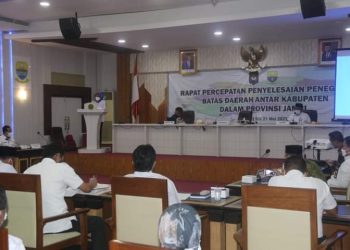 Gubernur Jambi Tegaskan Percepatan Penyelesaian Masalah Batas di Provinsi Jambi