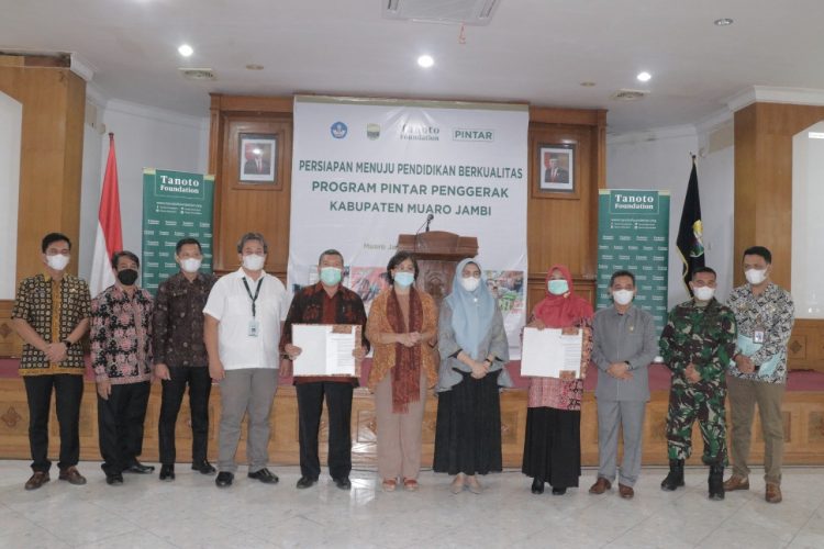 Tanoto Foundation-Muaro Jambi Resmikan Kerja Sama Pendidikan