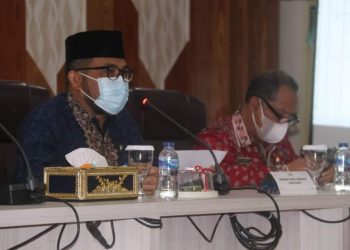 Sekdaprov Jambi Pimpin Rapat Persiapan Penyambutan Gubernur Jambi Hasil Pilkada 2020