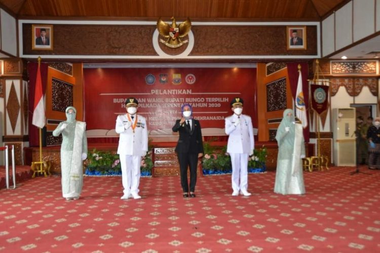 Pj Gubernur Jambi Minta Bupati dan Wabup Bungo Lakukan Terobosan Pembangunan