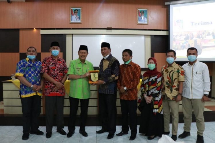 Wabub Tanjabbar Silaturrahmi ke Kabupaten Indragiri Hilir